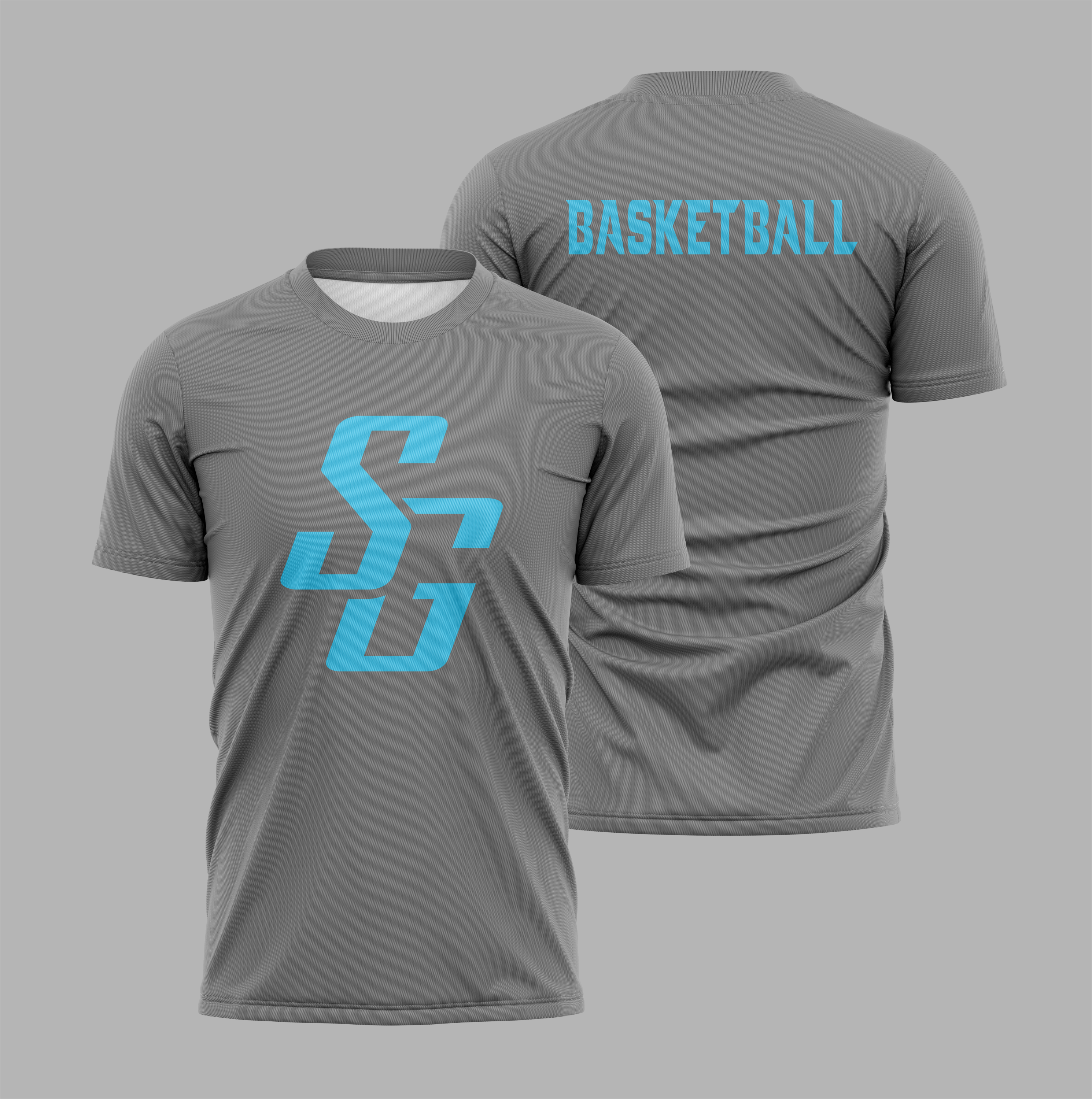 Men's Short Sleeve Performance Tee (Gray)