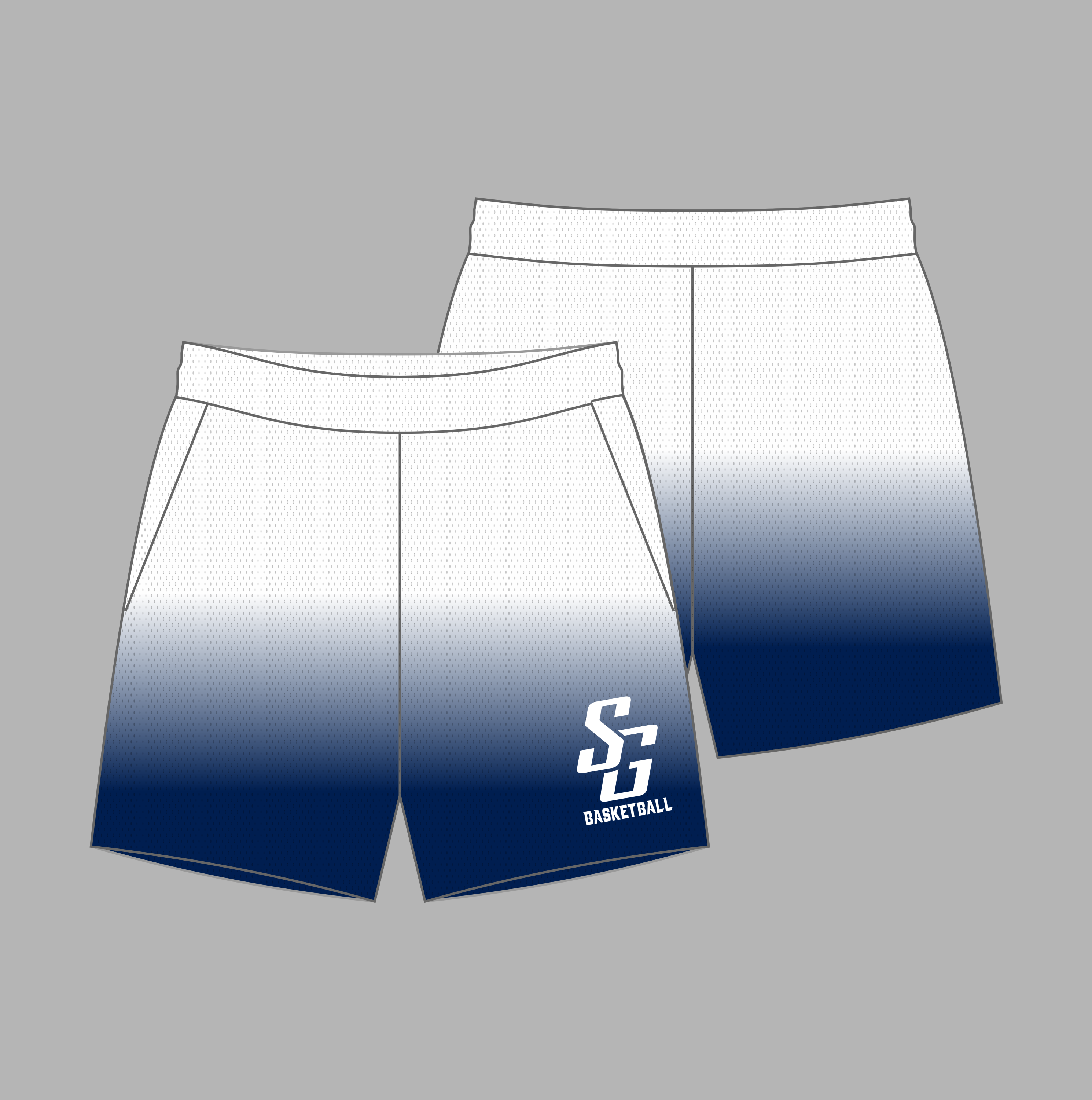 Gradient Mesh Shorts